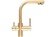 Кран комбинированный (смеситель + питьевая) atoll NKD0212BG-L золото (Bright Golden) (NKD0212BG-L)